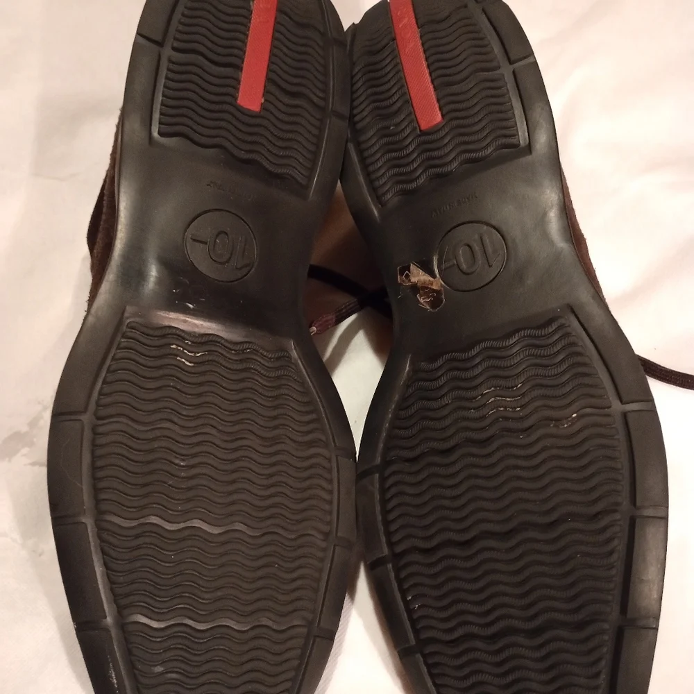 Men's Prada Suede Sneakers - Picture 10 of 10